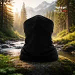 MotoZen Multi-Functional Neck Gaiter – Full Black