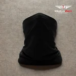 MotoZen Multi-Functional Neck Gaiter – Full Black - Image 2