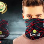 BD RIDER'S CLUB Multi functional Neck Gaiter - premium riding face cover
