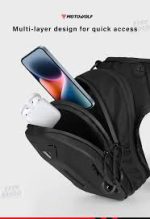 MOTOWOLF Motorcycle Leg Side Bag - EVA Hard Shell Tactical Waist Pack | Waterproof Oxford Fabric Drop Leg Fanny Pack | Adjustable Thigh Strap (33x27x12 cm) for Cycling, Riding & Outdoor Sports - Image 2